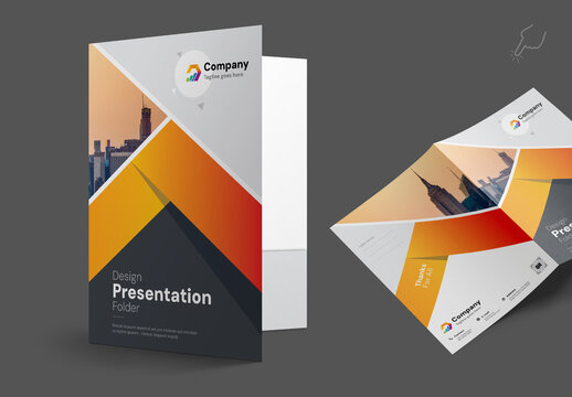 Presenation Folder Layout