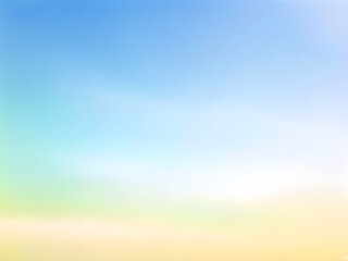 abstract backdrop with blue sky