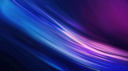 Abstract Swirling Blue and Purple
