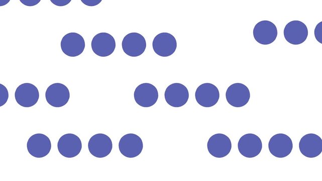 Atomic chains of several particles each flicker or move at lightning speed on the screen.