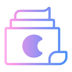 cream Line Gradient Icon