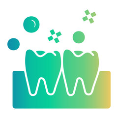 teeth Gradient icon