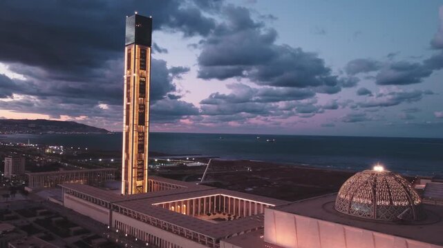 the great mosque of Algiers in Algeria