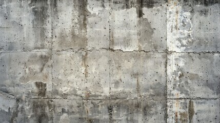 Texture of aged concrete wall construction with a natural grunge color scheme