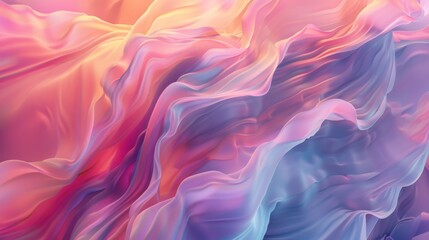 Obraz premium Abstract background with flowing, vibrant colors in pink, purple, orange, and blue.