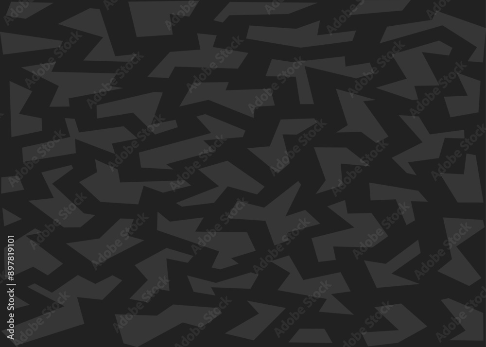 Wall mural abstract background with seamless geometric camouflage pattern