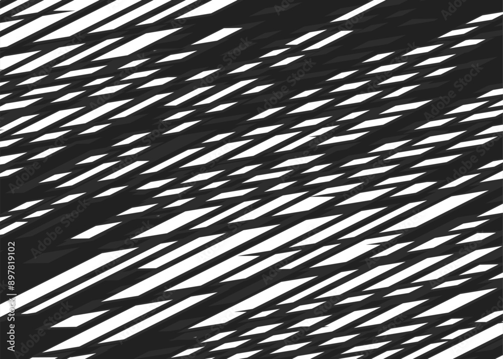 Poster abstract background with seamless diagonal square lines pattern