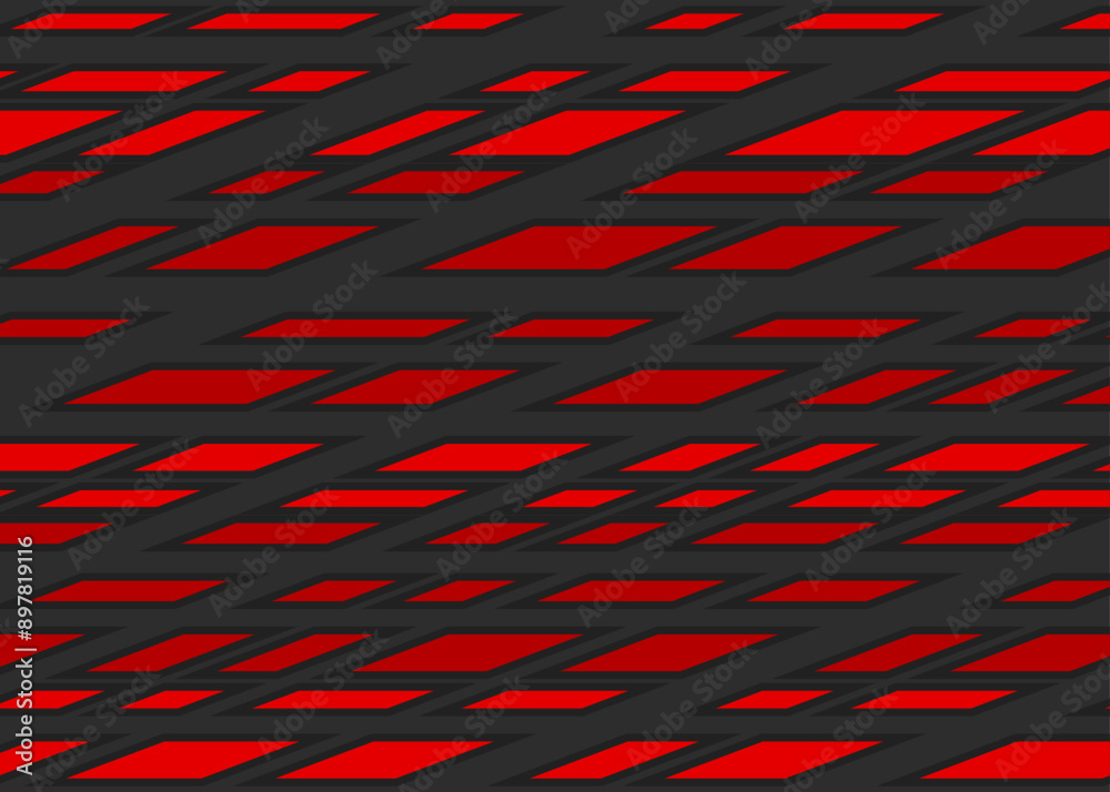 Poster abstract background with random square stripe pattern