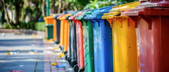 Advanced waste management station leveraging data analytics for optimal garbage collection and improved recycling rates