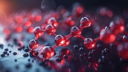 3D Representation of Tirzepatide Molecule: Van der Waals Insights