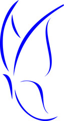 butterfly line art illustration