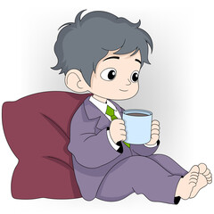 A blue shopping cart filled with vegetables