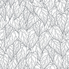 Series of seamless flower pattern motif galore in rustic floral scandinavian outline line for textile fabric wallpaper paper wrap print