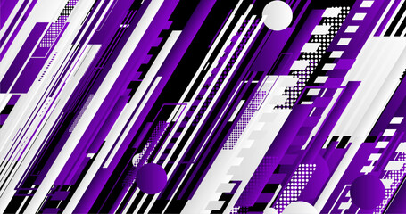 abstract elegant purple background with lines and halftone texture