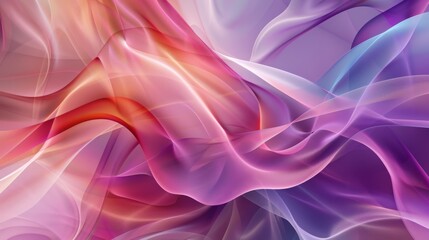 Fototapeta premium Abstract colorful fabric texture with soft, flowing drapes and vibrant hues. A beautiful, abstract background for your design projects.