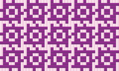 Seamless traditional woven pattern called Anyaman
