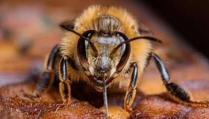 Bees use their stingers for defense, but most species can only sting once as the stinger detaches, causing the bee's death.