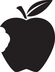 Apple with Missing Bite Icon
