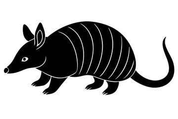 Funny Armadillo Vector Illustration Cartoons, Clipart And Line Art Design on White Background, Funny armadillo vector illustration in cartoon, clipart, and line art styles on a white background.