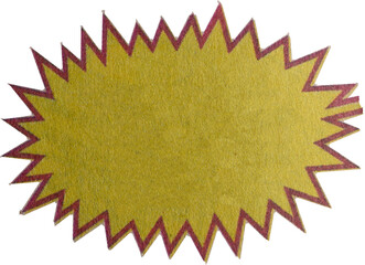 Price vintage label, cutout from vintage magazine, coupon, discount, offer, blank design, postage stamps, mail and letters, png isolated on transparent background	