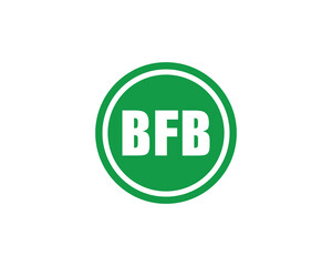 BFB Logo design vector template. BFB logo design.
