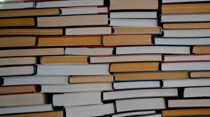 stack of books

Background or simple image of books 