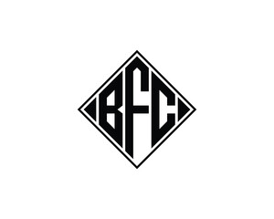 BFC logo design vector template. BFC logo design.