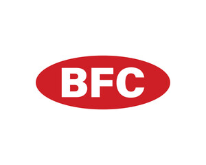 BFC logo design vector template. BFC logo design.
