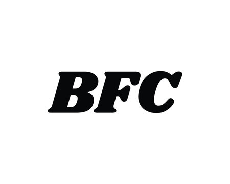 BFC logo design vector template. BFC logo design.