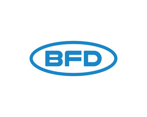 BFD Logo design vector template. BFD logo design.