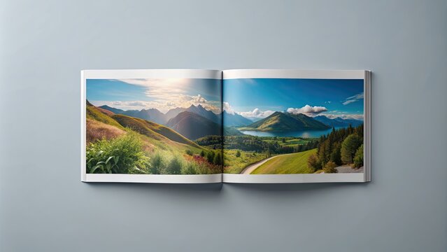 Landscape Magazine Mockup Images – Browse 5,545 Stock Photos, Vectors ...