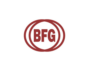 BFG logo design vector template. BFG logo design.