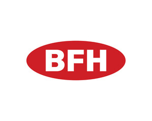 BFH Logo design vector template. BFH Logo design.