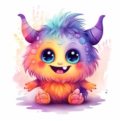 Fototapeta premium monster cartoon 