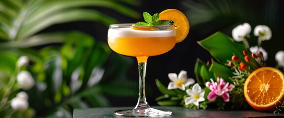 Luxury Cocktails Set The Dark Mood, Perfect For Sipping, Savoring, And Celebrating With A Touch Of Brunch Vibes