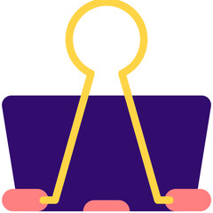 Paperclip Icon Design Vector