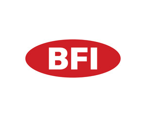 BFI logo design vector template. BFI logo design.