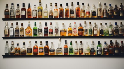 spirits mini liquor bottles