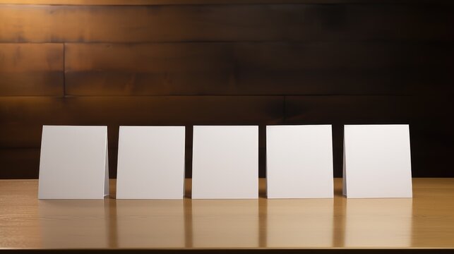 photo blank table tent