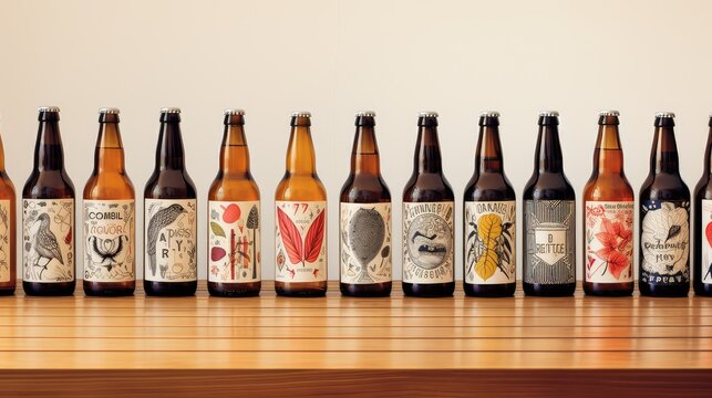 homebrew beer drawing