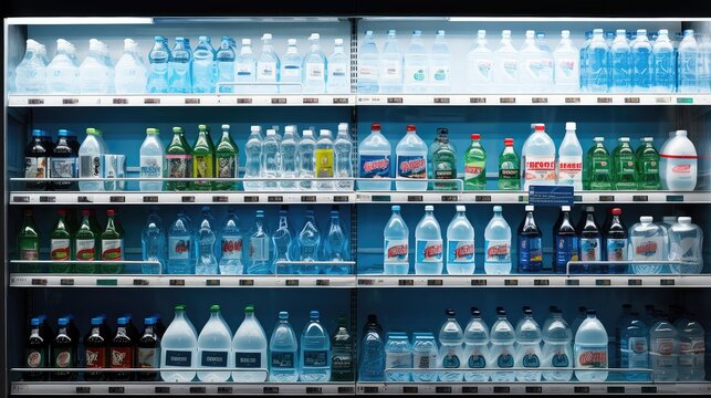 store product display water
