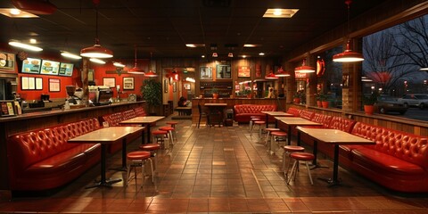 Retro and Vintage Cafe Vibes Elegance  Interior Design