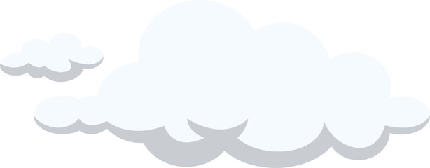 Cloud Illustration White