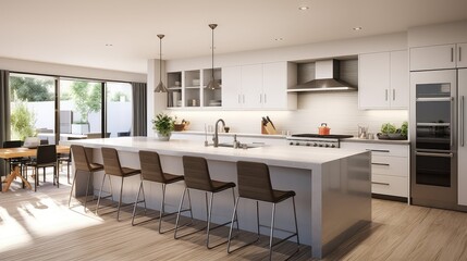 Fototapeta premium appliances kitchen remodel modern
