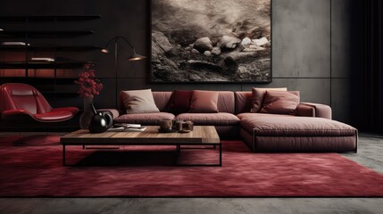 plush maroon texture