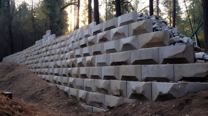 wall retaining walls