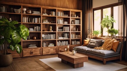 books teak wood