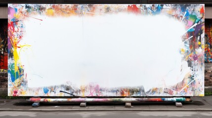 contrast white billboard