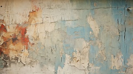 Obraz premium building chipped wall