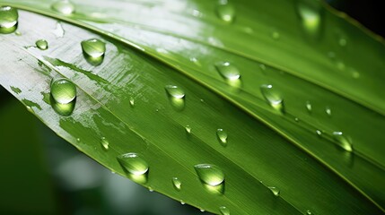 sparkling citrus palm leaves
